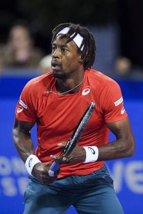 Gael Monfils (fra) TENNIS : Open Sud de France 2016 - Montpellier - 03 02 2016 JBAutissier Panoramic 