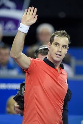 Richard Gasquet (fra) TENNIS : Open Sud de France 2016 - Montpellier - 03 02 2016 JBAutissier Panoramic 