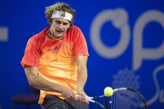 Alexander Zverev (ger) TENNIS : Open Sud de France 2016 - Montpellier - 03 02 2016 JBAutissierx 