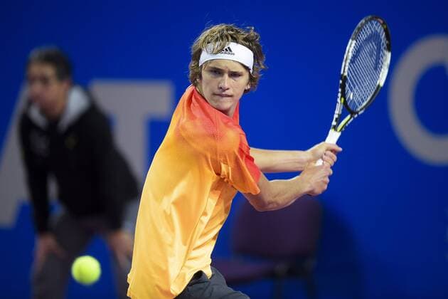 Alexander Zverev (ger) TENNIS : Open Sud de France 2016 - Montpellier - 03 02 2016 JBAutissierx 