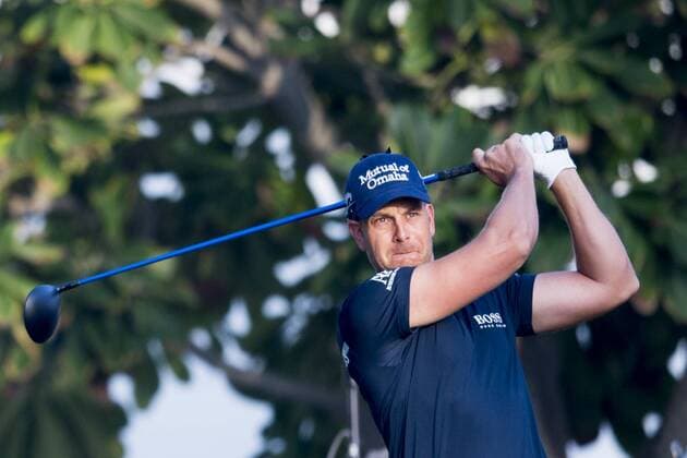 Henrik Stenson, Sverige Tag 1 Dubai Desert Classic  Copyright: LUDVIGxTHUNMAN BB160204LT001