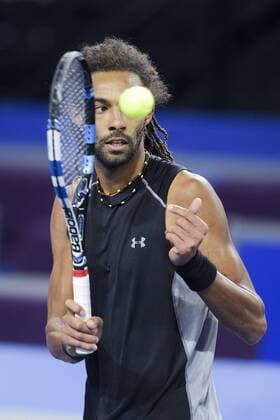 Bilder des Tages - SPORT Tennis, ATP-Turnier in Montpellier DUSTIN BROWN (GER) TENNIS : Open Sud de France 2016 - Montpellier - 04 02 2016 JBAutissier Panoramic 