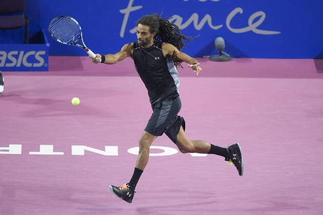 Tennis, ATP-Turnier in Montpellier DUSTIN BROWN (GER) TENNIS : Open Sud de France 2016 - Montpellier - 04 02 2016 JBAutissier Panoramic 