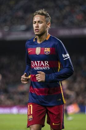 Feb. 3, 2016 - Barcelona, Spain - Neymar jr. during the match between FC Barcelona Barca vs Valencia CF, for the 1 2 1st leg of the King s cup, played at Camp Nou Stadium on 3th Feb 2016 in Barcelona, Spain. Barcelona v Valencia - Copa del Rey Semi Final, First Leg  - ZUMAn230