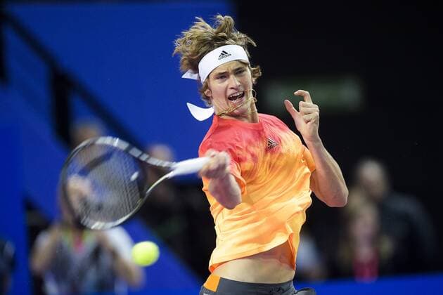 Alexander Zverev (ger) TENNIS : Open Sud de France 2016 - Montpellier - 05 02 2016 JBAutissier Panoramic 