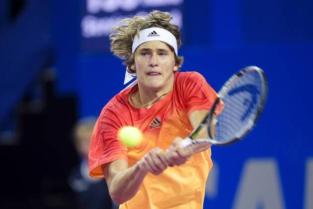 Alexander Zverev (ger) TENNIS : Open Sud de France 2016 - Montpellier - 05 02 2016 JBAutissier Panoramic 