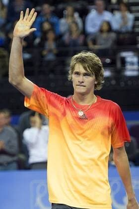 Alexander Zverev (ger) TENNIS : Open Sud de France 2016 - Montpellier - 05 02 2016 JBAutissier Panoramic 