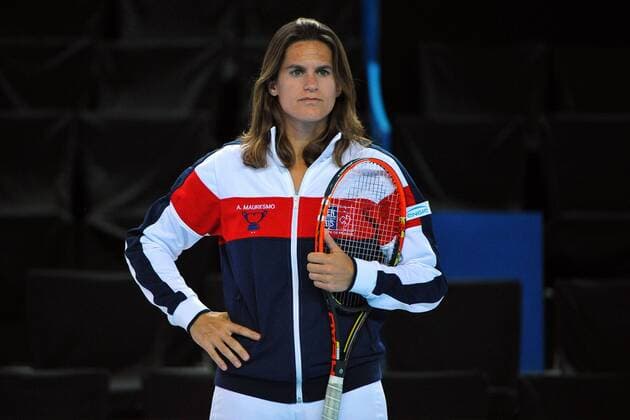 Amelie Mauresmo (FRA) TENNIS : Fed Cup - FRA vs ITA - 05 02 16 TennisMagazine Panoramic 