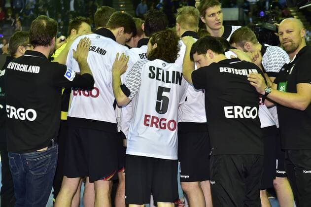 05.02.2016 - Handball - DKB Handball Bundesliga - All Star Day Nürnberg - All Star Game : Nationalmannschaft Nationalteam Deutschland - All Star Team 2016 - DaMa - Teamkreis Deutschland