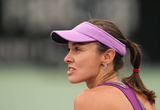Training Martina Hingis (Schweiz)