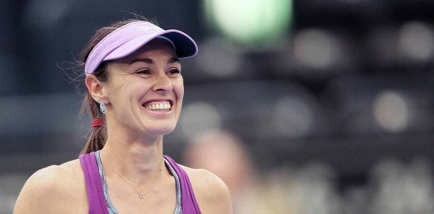 Training Martina Hingis (Schweiz)