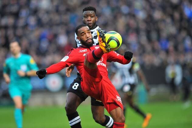 Alexandre LACAZETTE (ol) FOOTBALL : SCO Angers vs Olympique Lyon - Ligue 1 - 06 02 2016 LECOEUR FEP Panoramic 