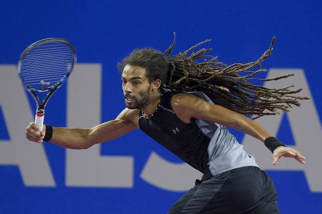 Dustin Brown (ger) TENNIS : Open Sud de France 2016 - Montpellier - 06 02 2016 JBAutissier Panoramic 