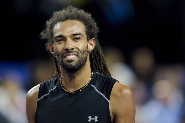 Dustin Brown (ger) TENNIS : Open Sud de France 2016 - Montpellier - 06 02 2016 JBAutissier Panoramic 