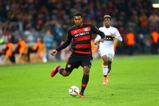 Leverkusen Jonathan Tah ( 4, Bayer 04 Leverkusen), Bayer 04 Leverkusen vs FC Bayern Muenchen, Fussball, 1. Bundesliga, 06.02.2016, Copyright: Deutzmannx xEibner-Pressefoto EP_cdn
