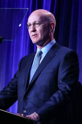 06 FEB 2016: Bart Starr Jr speaks at the 2016 Bart Starr Award at the grand ballroom of the Hilton Union Square in San Francisco California. (Photo by Rich Graessle Icon Sportswire) NFL American Football Herren USA FEB 06 Super Bowl 50 - Super Bowl Breakfast Icon02061657750 EDITORIAL USE ONLY