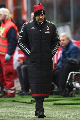 Fußball Italien Serie A 2015 2016 AC Mailand - Udinese Calcio Sinisa Mihajlovic 