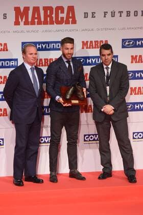 Sergio Ramos en los Premios Marca en Madrid. 588  - ZUMA