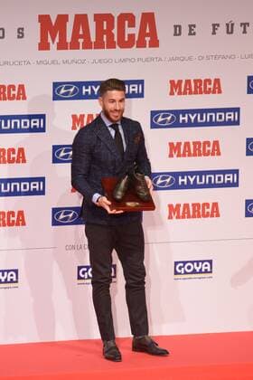 Sergio Ramos en los Premios Marca en Madrid. 588  - ZUMA