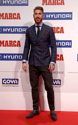 Marca Awards show at Teatro Goya in Madrid. In this picture, Sergio Ramos. xJOSExA.xGARCIAx 