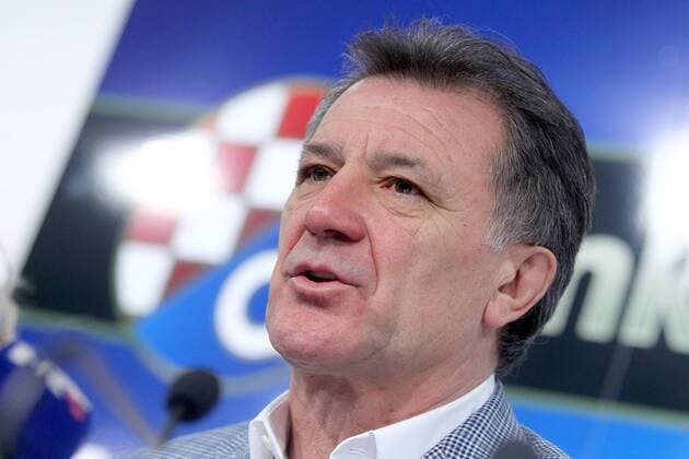 GNK Dinamo press conference PK Pressekonferenz 09.02.2016., Croatia, Zagreb - Press conference at the premises of GNK Dinamo on which the media addressed Zdravko Mamic. He announced that as of today he is no longer executive chairman GNK Dinamo  ZeljkoxLukunic PIXSELL