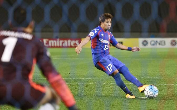 FC Tokyo beat Chonburi FC 9-0 in AFC Champions League playoff Midfielder Hiroki Kawano of Japan s FC Tokyo scores his side s ninth goal from the penalty spot during the second half of an AFC Champions League playoff against Thailand s Chonburi FC in Tokyo on Feb. 9, 2016. FC Tokyo won 9-0 to advance to the group stage. 