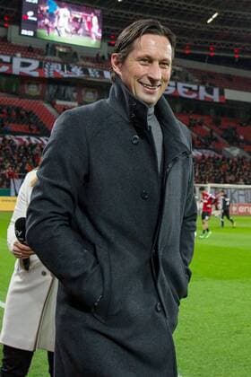 Leverkusen Trainer Roger Schmidt (Bayer 04 Leverkusen) bei der DFB-Pokal Viertelfinale Partie zwischen Bayer 04 Leverkusen und dem SV Werder Bremen am 09.02.2016, Copyright: Schülerx xEibner-Pressefoto EP_jse