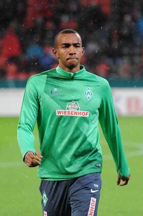 Leverkusen Melvyn Lorenzen ( SV Werder Bremen ) guckt entschlossen. 09.02.2016 --- Fussball --- DFB Pokal --- Bayer 04 Leverkusen vs SV Werder Bremen Foto : Thomas Thienel Eibner Copyright: Thienelx Eibner-Pressefoto EP_ttl