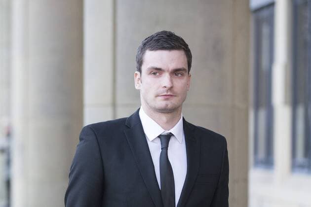 Feb. 10, 2016 - Bradford, Yorkshire, UK - Bradford UK. Footballer Adam Johnson leaving Bradford Crown Court today after pleading guilty to one count of sexual activity with a child & one charge of grooming on the first day of his trial. The Sunderland player is charged with having sex with a child & grooming. Adam Johnson at Court  - ZUMAl94_
