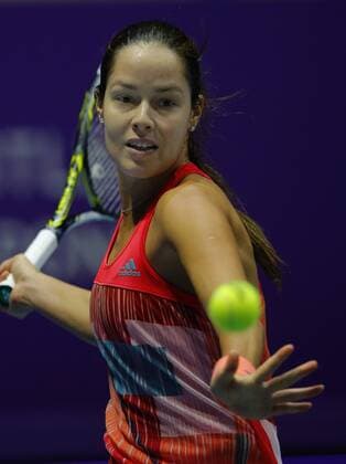 Tennis, WTA-Turnier in St. Petersburg, Ana Ivanovic St.Peterburg ladies trophy 2016. GASPARYAN M. (RUS)-IVANOVIC A. (SRB).