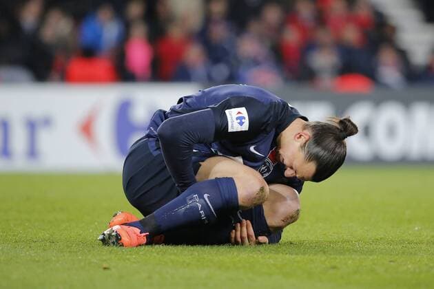 Fußball, Coupe de France, Paris St. Germain - Olympique Lyon Zlatan Ibrahimovic (psg) FOOTBALL : PSG vs Olympique Lyonnais - 1 8 Finale Coupe de France - 10 02 2016 StephaneAllamanx 