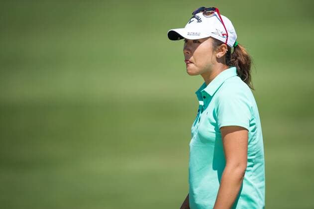 ISPS Handa NZ Women s Open --- Golf --- Day 1 --- 12 02 2016 Christchurch, New Zealand - February 12, 2016 - Lydia Ko of New Zealand looks on during day one of the ISPS Handa New Zealand Women s Open at Clearwater Golf Club on February 12, 2016 in Christchurch, New Zealand.