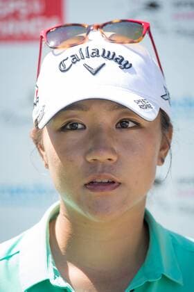 ISPS Handa NZ Women s Open --- Golf --- Day 1 --- 12 02 2016 Christchurch, New Zealand - February 12, 2016 - Lydia Ko of New Zealand looks on during an interview during day one of the ISPS Handa New Zealand Women s Open at Clearwater Golf Club on February 12, 2016 in Christchurch, New Zealand.