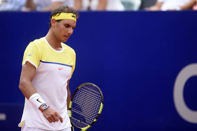 Spanish Rafel Nadal during the ATP Tennis Herren Tournament of Buenos Aires semifinals match played against Austrian Dominic Thiemi, in Buenos Aires, Argentina, 13 February 2016. ATP TOURNAMENT OF BUENOS AIRES !ACHTUNG: NUR REDAKTIONELLE NUTZUNG!  BAS20 20160213-635909908271439861