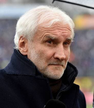 13.02.2016, xfux, Fussball 1.Bundesliga, SV Darmstadt 98 - Bayer 04 Leverkusen, emspor emonline, v.l. Sportlicher Leiter Rudi Voeller (Bayer 04 Leverkusen)
