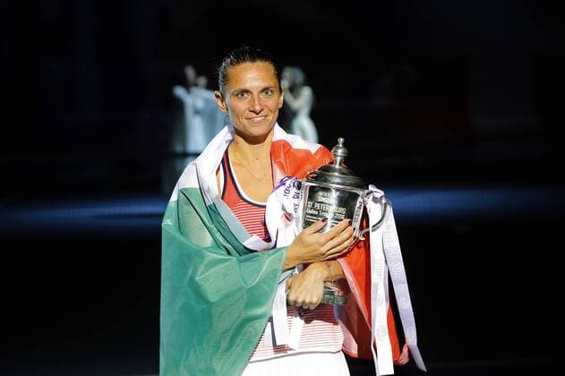 Sport Tennis, Roberta Vinci gewinnt WTA-Turnier in St. Petersburg