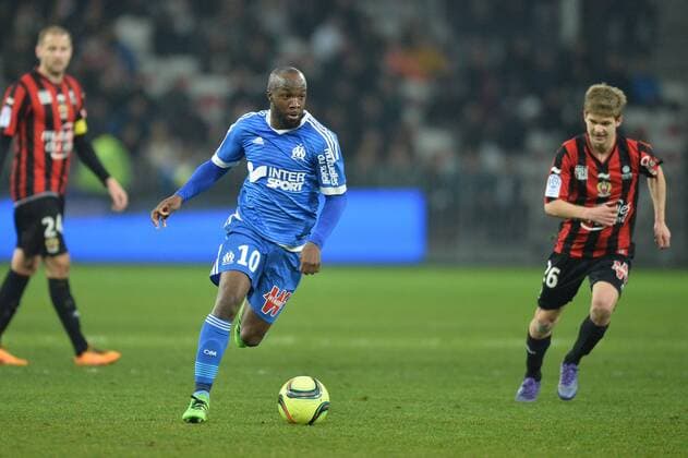 LASSANA DIARRA (om) FOOTBALL : Nice vs Marseille - Ligue 1 - 14 02 2016 AnthonyBIBARD FEP 