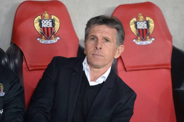 CLAUDE PUEL (ENTRAINEUR PSG) FOOTBALL : OGC Nizza - Olympique Marseille - Ligue 1 - 14 02 2016 AnthonyBIBARD FEPx 