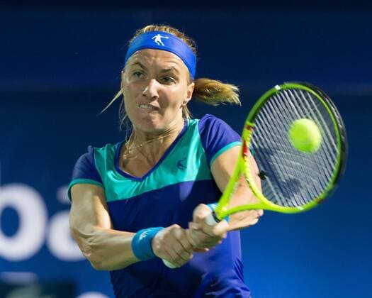 Svetlana Kuznetsova (RUS) Tennis - Dubai Tennis Championships 2016 - WTA Tennis Damen - Dubai Duty Free Tennis Stadium - Dubai - - United Arab Emirates - 15 February 2016.