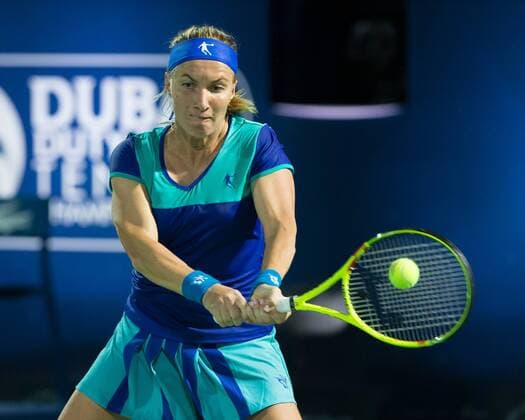 Svetlana Kuznetsova (RUS) Tennis - Dubai Tennis Championships 2016 - WTA Tennis Damen - Dubai Duty Free Tennis Stadium - Dubai - - United Arab Emirates - 15 February 2016.