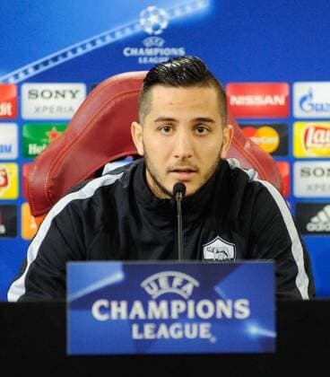 FuÃŸball, Champions League, AS Rom PK 16.02.2016. Rome, Italy. Roma team press conference PK Pressekonferenz ahead of their UEFA Champions League game versus Real Madrid on Feb 17th in Rome. Kostantinos Manolas xSALVATORExFORNELLIx  ActionPlus11708249