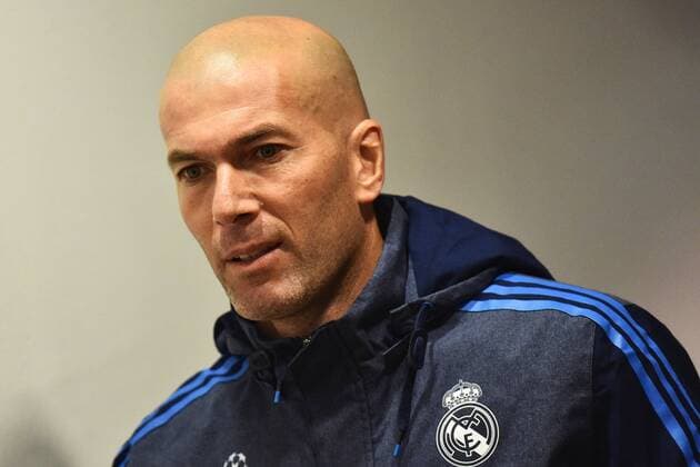 Fußball, Champions League, Real Madrid PK Zinedine Zidane Roma 16-02-2016 Stadio Olimpico, Football, Real Madrid press conference PK Pressekonferenz and training the day before champions league andreaxstaccioli