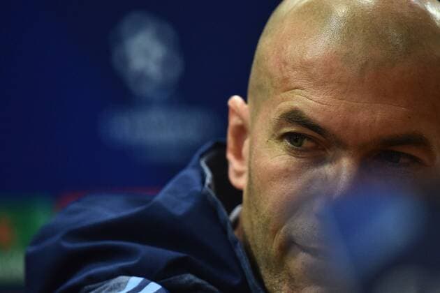 Fußball, Champions League, Real Madrid PK Zinedine Zidane Roma 16-02-2016 Stadio Olimpico, Football, Real Madrid press conference PK Pressekonferenz and training the day before champions league andreaxstaccioli