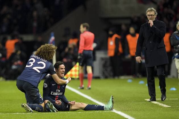 Edinson Cavani (PSG) - Fussball, Champions League, Paris Saint Germain PSG vs. FC Chelsea - 16 02 2016 JBAutissier Panoramic 