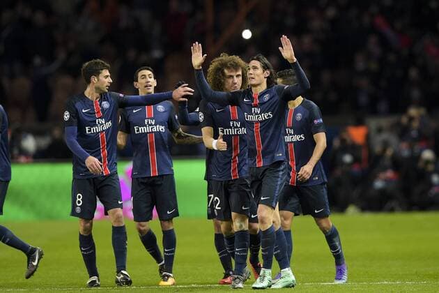 Edinson Cavani (PSG) - Fussball, Champions League, Paris Saint Germain PSG vs. FC Chelsea - 16 02 2016 JBAutissier Panoramic 