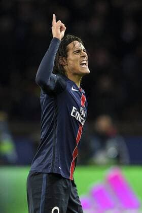 Edinson Cavani (PSG) - Fussball, Champions League, Paris Saint Germain PSG vs. FC Chelsea - 16 02 2016 JBAutissier Panoramic 