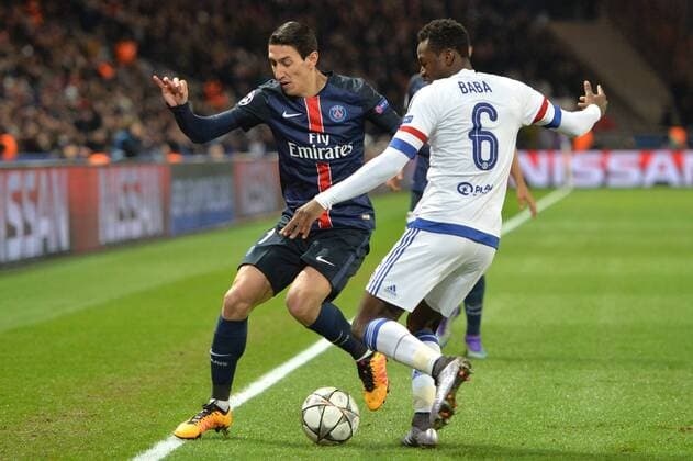Fußball, Champions League, Paris St. Germain - FC Chelsea ANGEL DI MARIA (psg) - Fussball, Champions League, Paris Saint Germain PSG vs. FC Chelsea - 16 02 2016 AnthonyBIBARD FEP Panoramic 