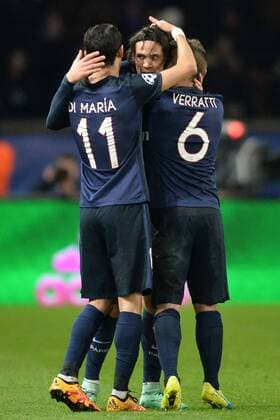 EDINSON CAVANI (psg) - Fussball, Champions League, Paris Saint Germain PSG vs. FC Chelsea - 16 02 2016 AnthonyBIBARD FEP Panoramic 