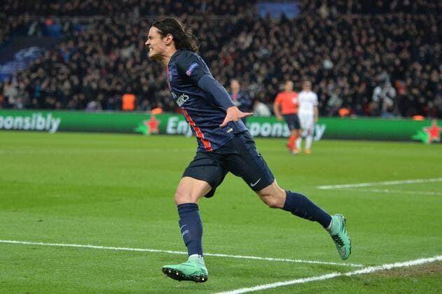 EDINSON CAVANI (psg) - Fussball, Champions League, Paris Saint Germain PSG vs. FC Chelsea - 16 02 2016 AnthonyBIBARD FEP Panoramic 