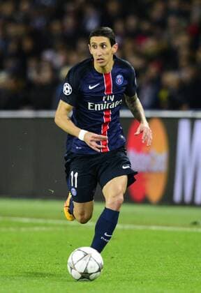 Angel Di Maria ( PSG ) - Fussball, Champions League, Paris Saint Germain PSG vs. FC Chelsea - 16 02 2016 FedericoPestellini Panoramic 